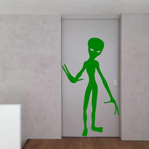 Exemple de stickers muraux: Alien